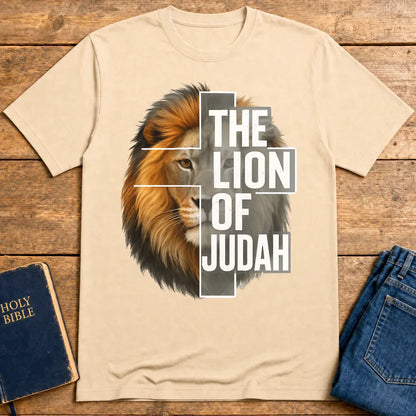 The Lion of Judah T-Shirt - Natural