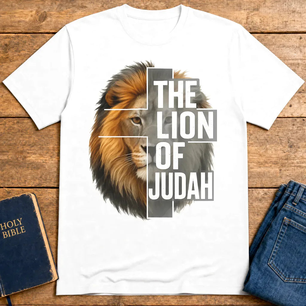 The Lion of Judah T-Shirt - White