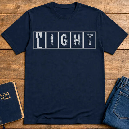 Walk By Faith Not By Night T-Shirt - Navy