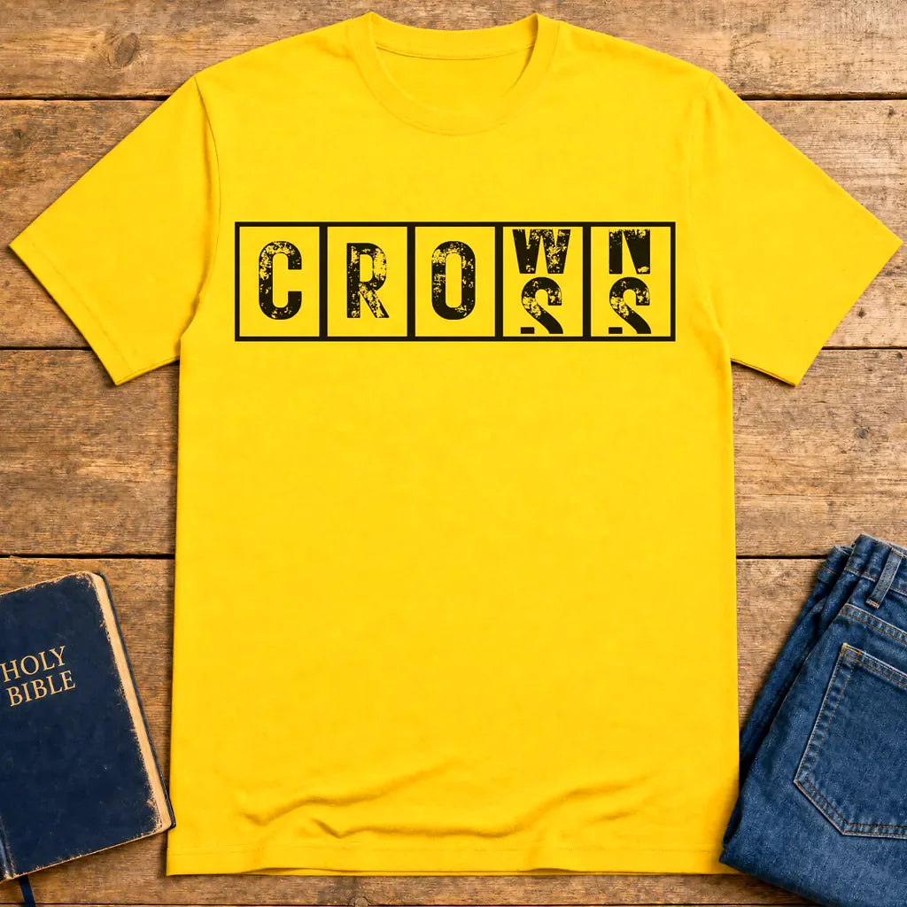 Cross & Crowns T-Shirt - Daisy