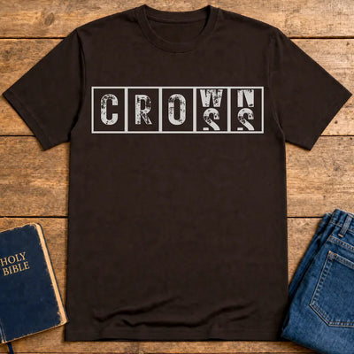 Cross & Crowns T-Shirt - Dark Chocolate