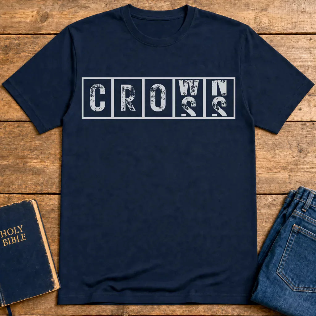 Cross & Crowns T-Shirt - Navy