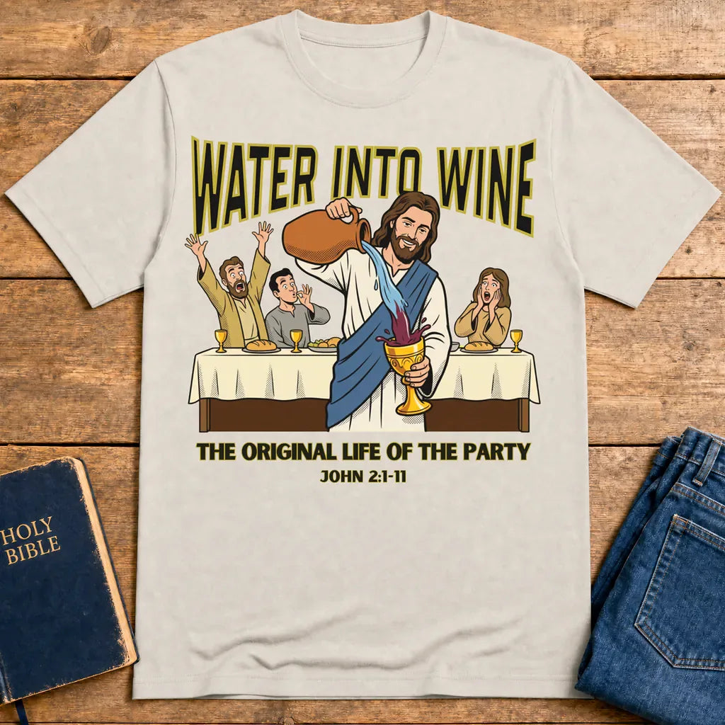 Original Life of the Party T-Shirt - Ice Grey