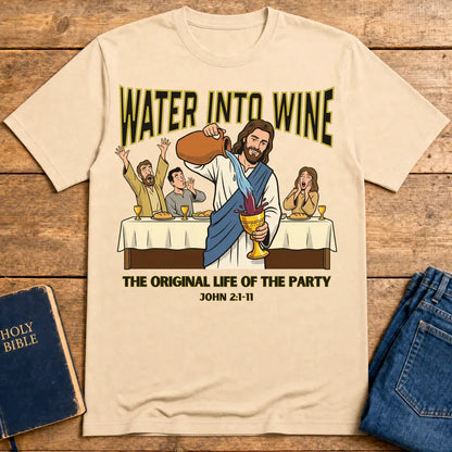 Original Life of the Party T-Shirt - Natural