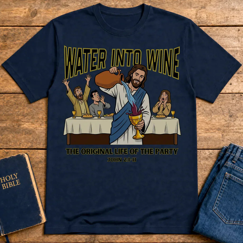 Original Life of the Party T-Shirt - Navy