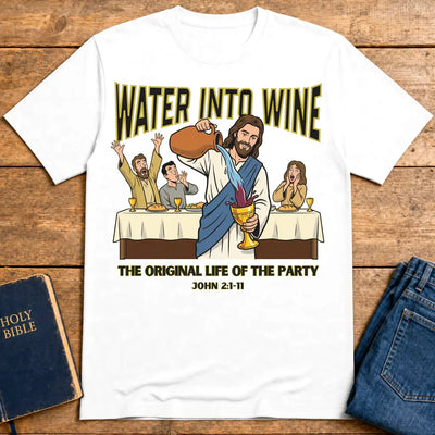 Original Life of the Party T-Shirt - White