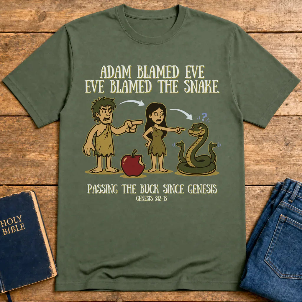 Passing the Buck T-Shirt - Military Green