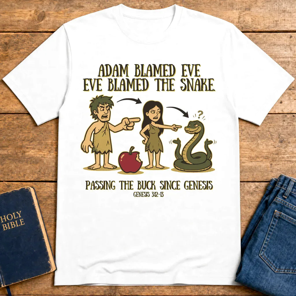 Passing the Buck T-Shirt - White