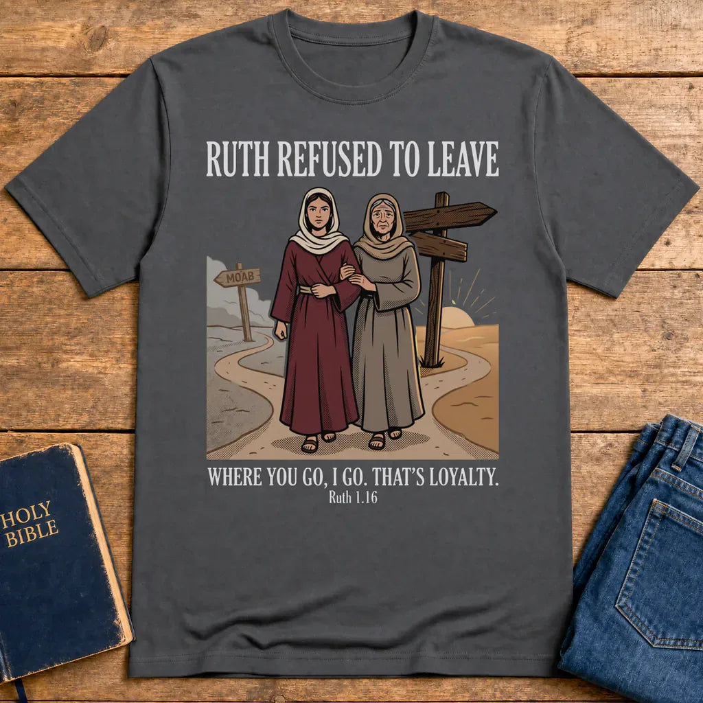 Ruth’s Loyalty T-Shirt - Charcoal
