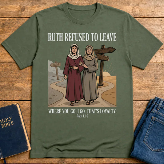 Ruth’s Loyalty T-Shirt - Military Green
