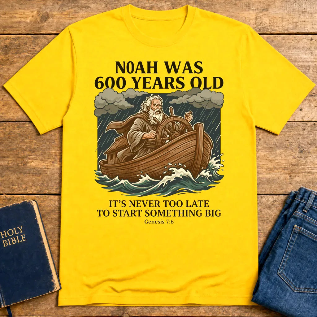 Noah's New Beginning T-Shirt - Daisy