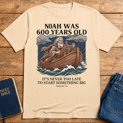 Noah's New Beginning T-Shirt - Natural