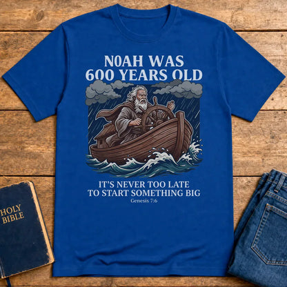 Noah's New Beginning T-Shirt - Royal