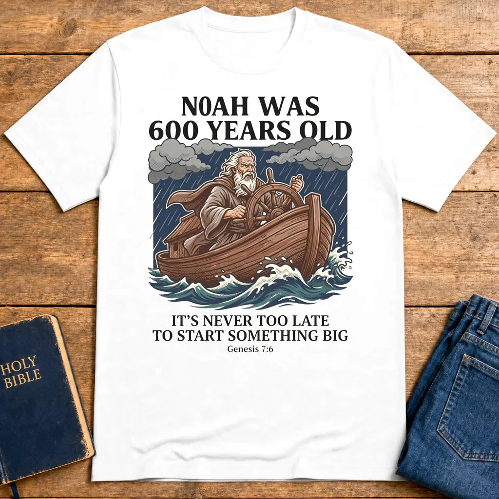 Noah's New Beginning T-Shirt - White