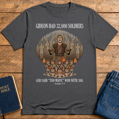 Gideon's Valor T-Shirt - Charcoal