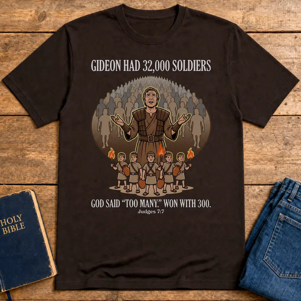 Gideon's Valor T-Shirt - Dark Chocolate