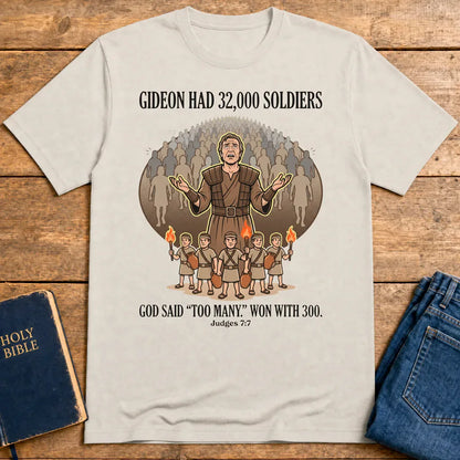 Gideon's Valor T-Shirt - Ice Grey