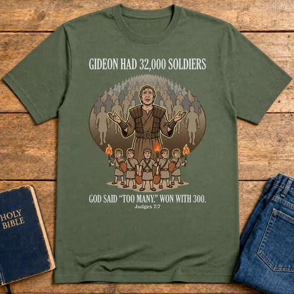 Gideon's Valor T-Shirt - Military Green