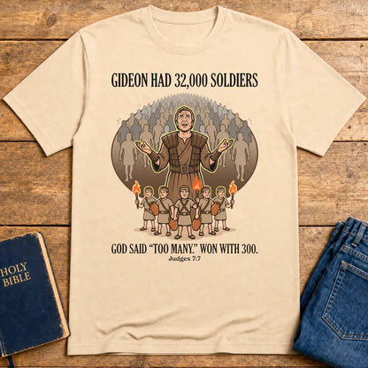 Gideon's Valor T-Shirt - Natural