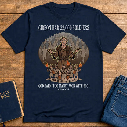 Gideon's Valor T-Shirt - Navy
