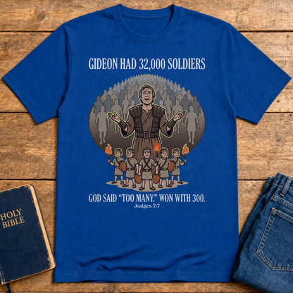 Gideon's Valor T-Shirt - Royal