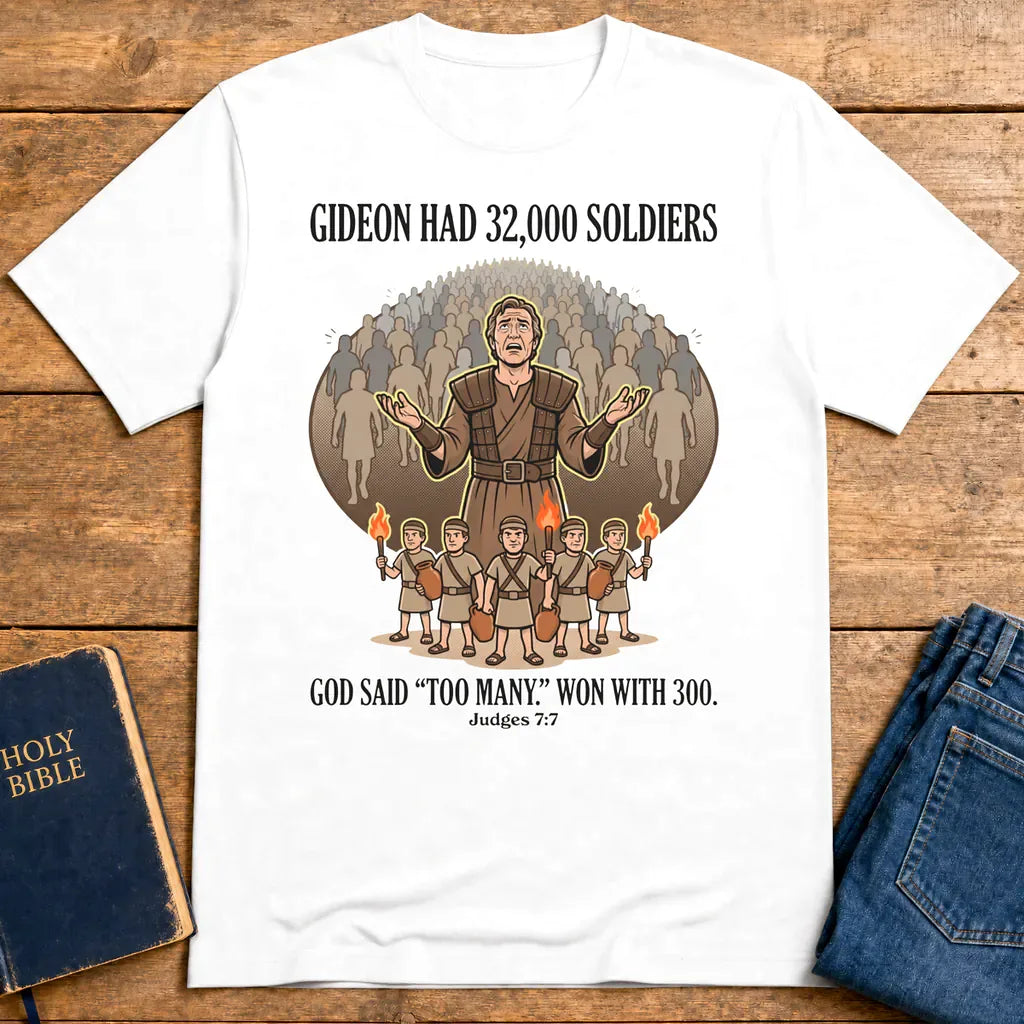 Gideon's Valor T-Shirt - White