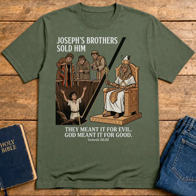God Meant It for Good T-Shirt - Military Green