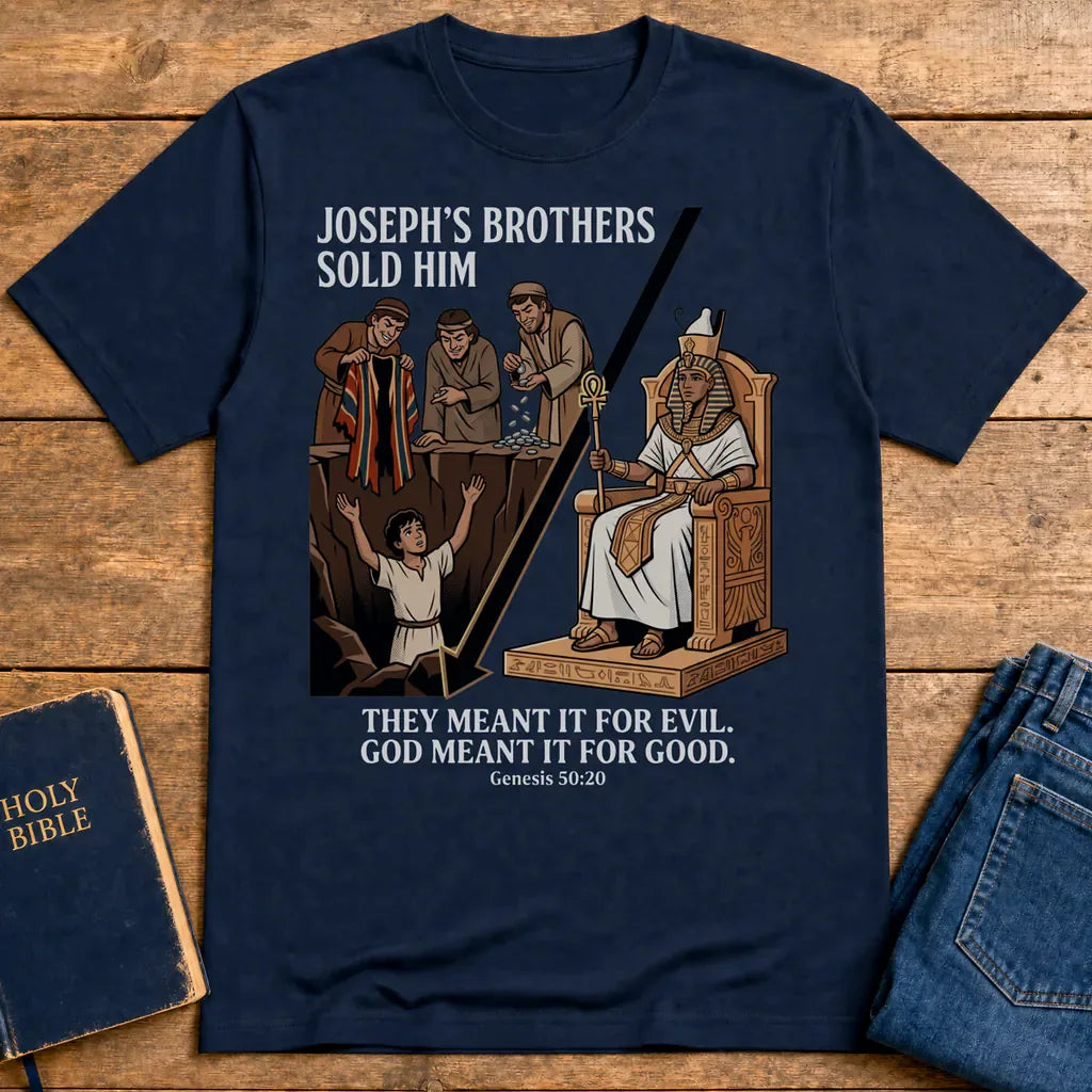 God Meant It for Good T-Shirt - Navy