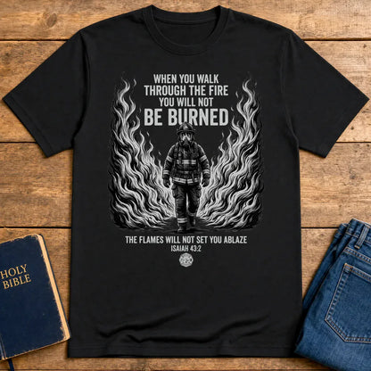 Walk Through Fire T-Shirt - Black