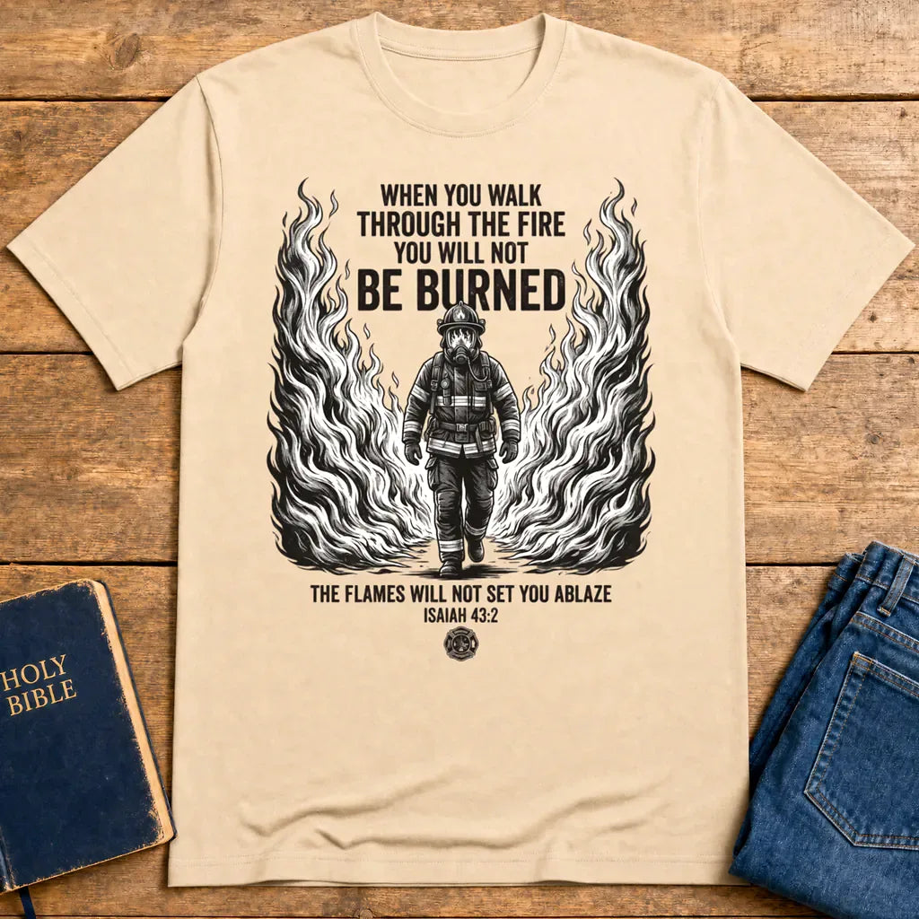 Walk Through Fire T-Shirt - Natural