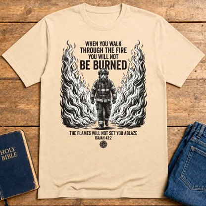 Walk Through Fire T-Shirt - Natural
