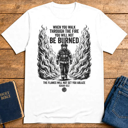 Walk Through Fire T-Shirt - White