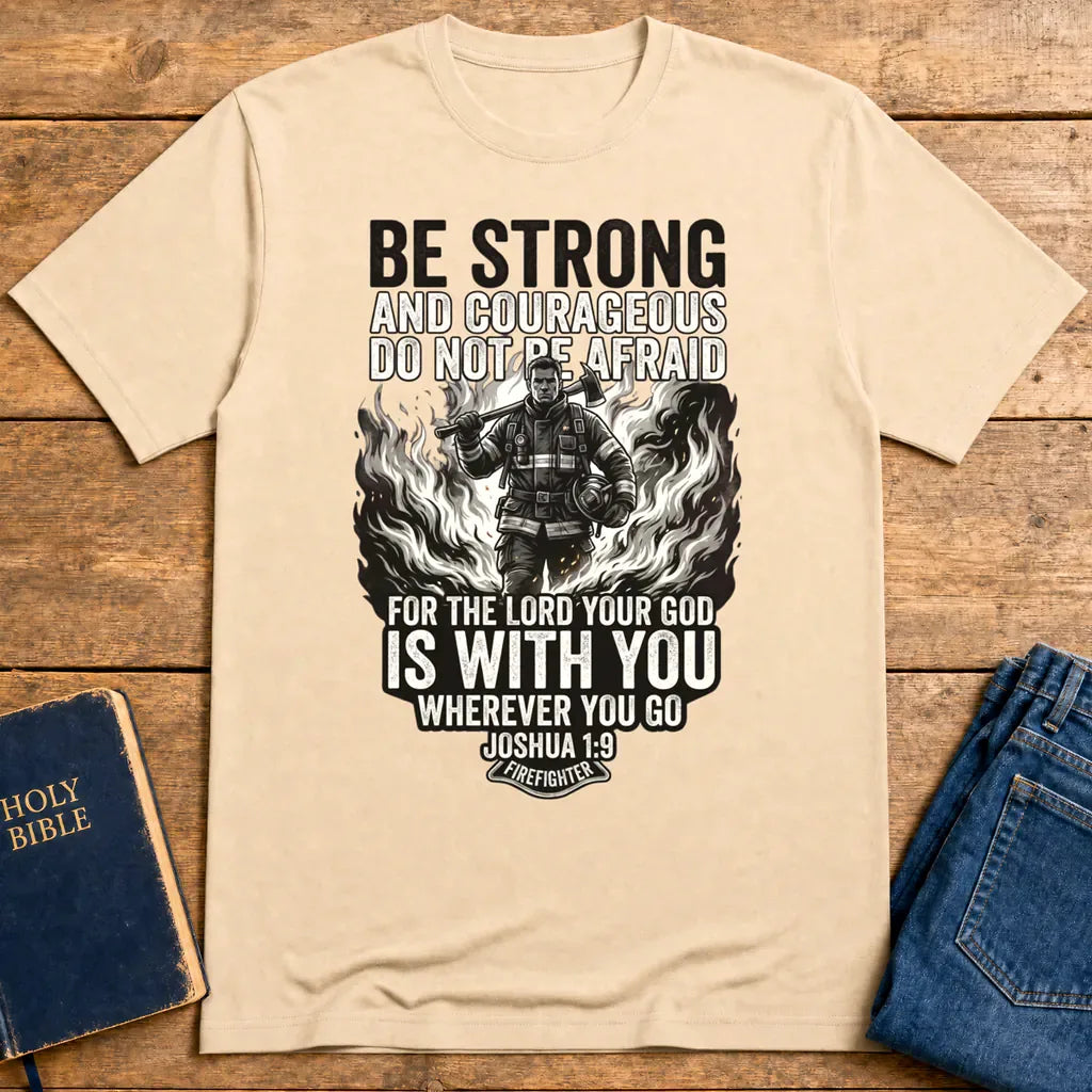 Firefighter Courage T-Shirt - Natural