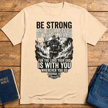 Firefighter Courage T-Shirt - Natural