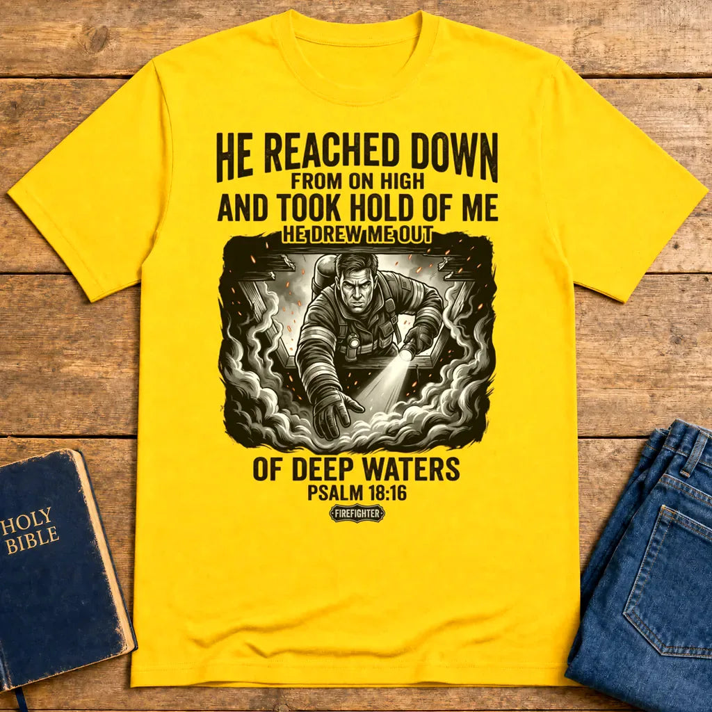 Rescued by Faith T-Shirt - Daisy