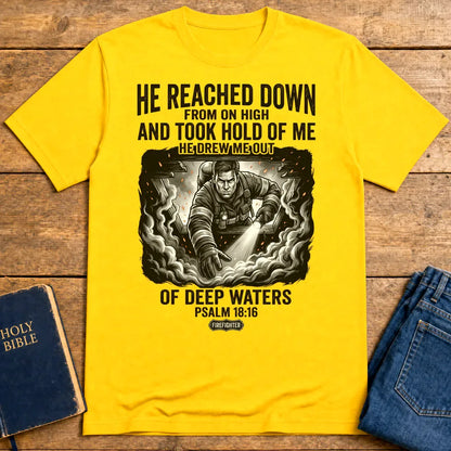 Rescued by Faith T-Shirt - Daisy