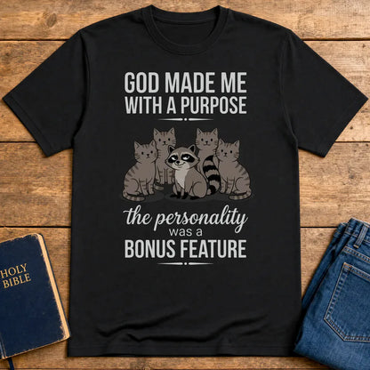 Purpose and Personality T-Shirt - Black