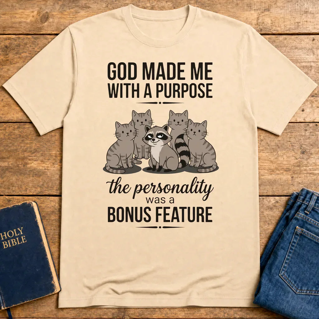 Purpose and Personality T-Shirt - Natural