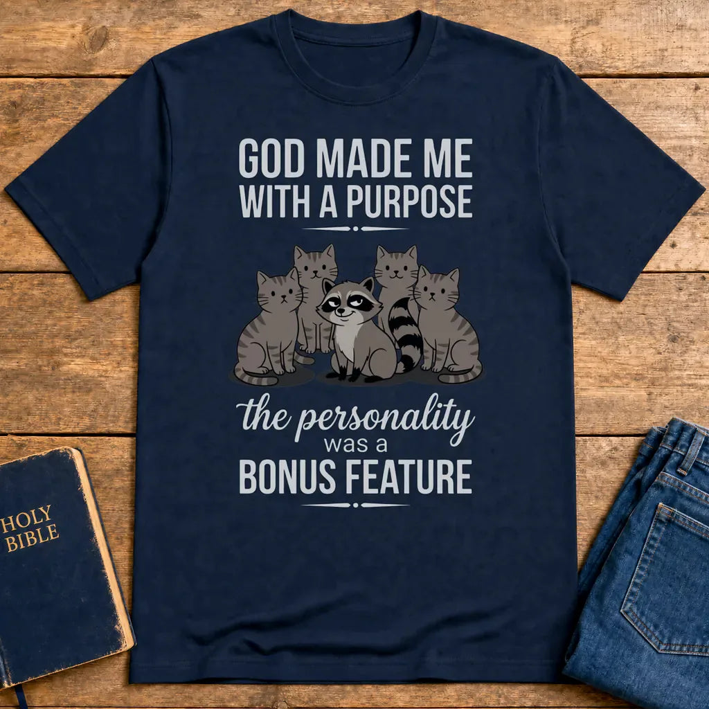 Purpose and Personality T-Shirt - Navy