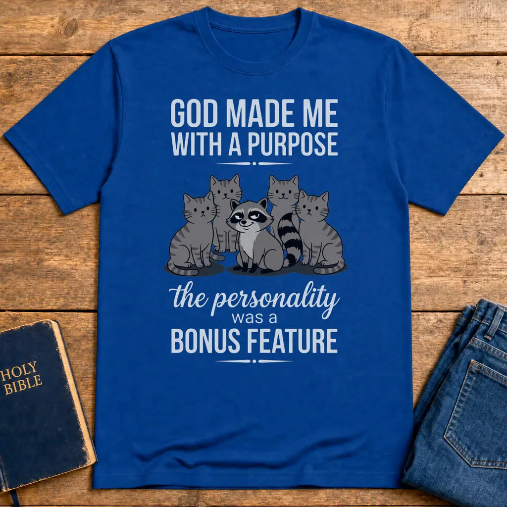 Purpose and Personality T-Shirt - Royal