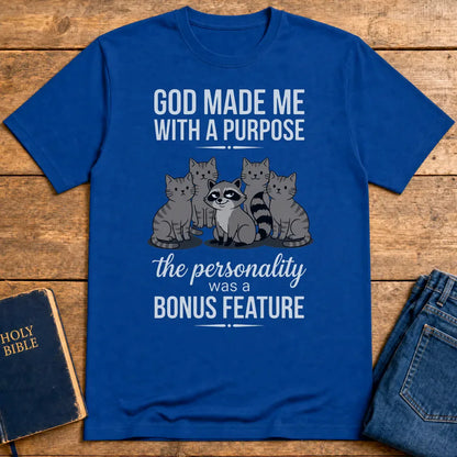 Purpose and Personality T-Shirt - Royal