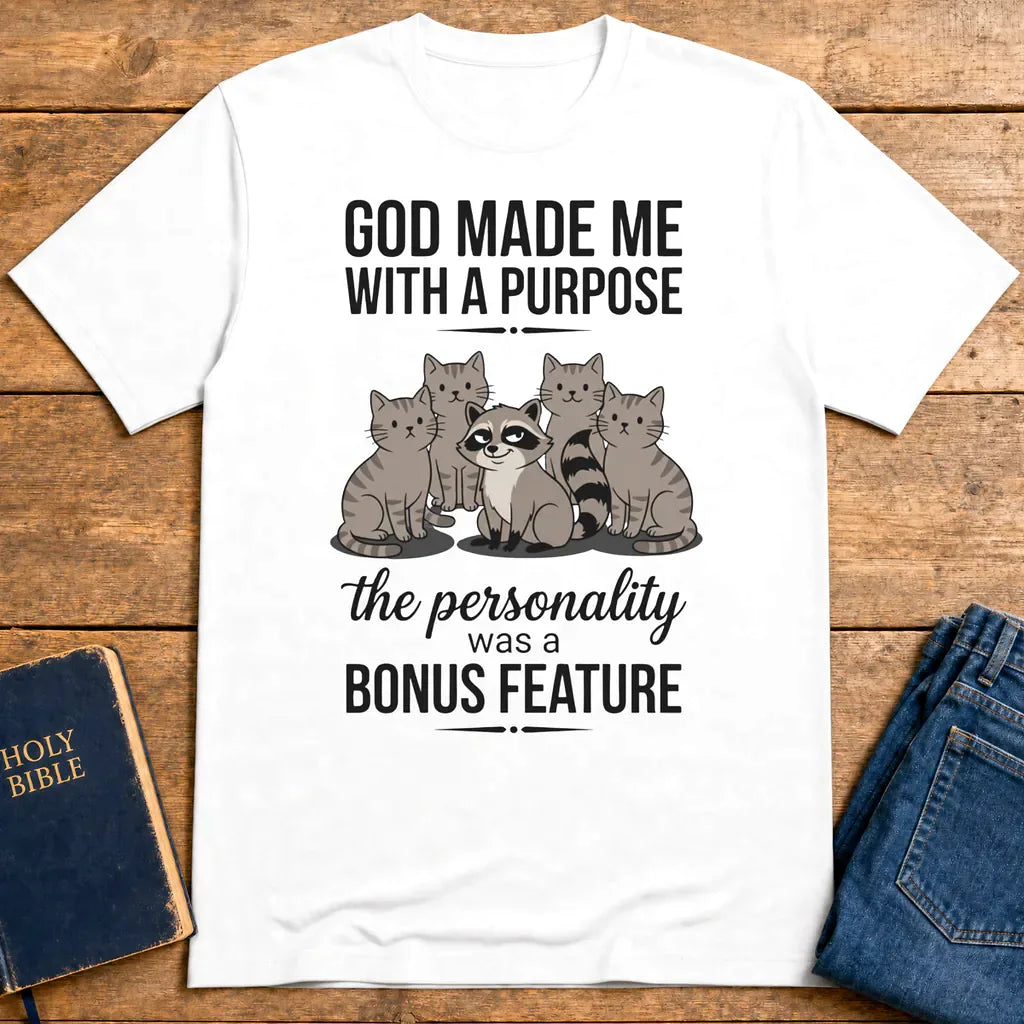 Purpose and Personality T-Shirt - White