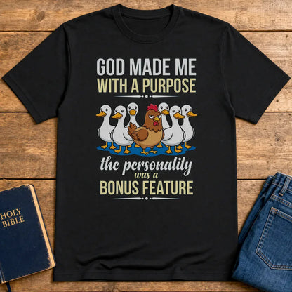 Purpose & Personality T-Shirt - Black