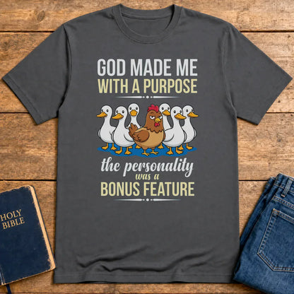 Purpose & Personality T-Shirt - Charcoal