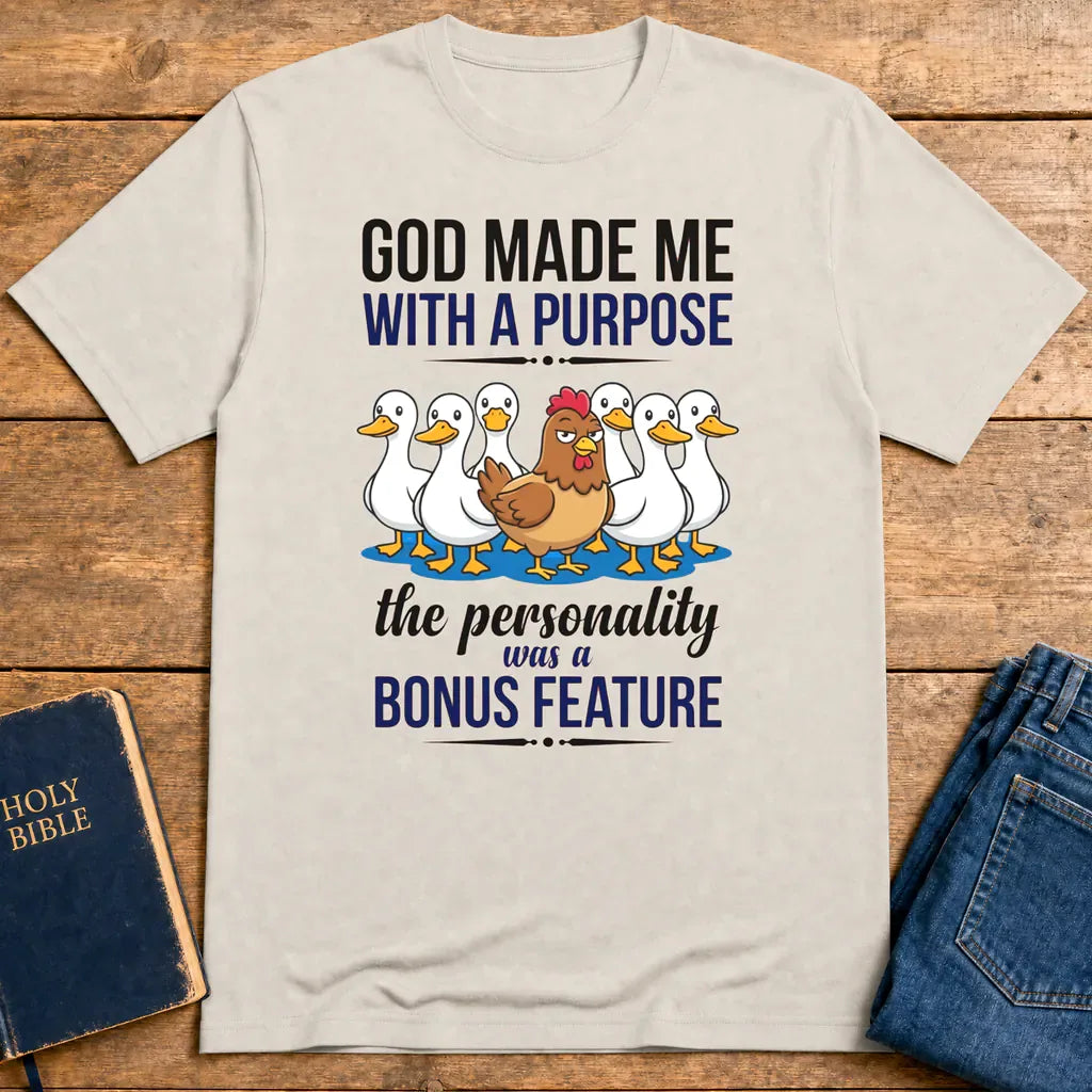 Purpose & Personality T-Shirt - Ice Grey