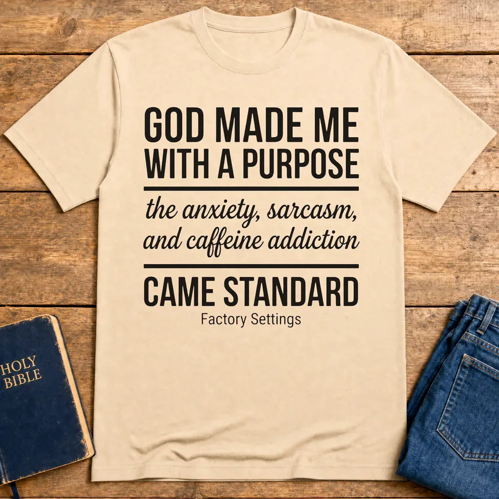 Factory Settings Faith T-Shirt - Natural