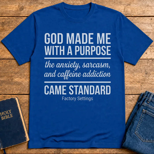 Factory Settings Faith T-Shirt - Royal