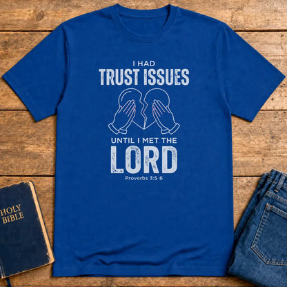 Trust Issues No More T-Shirt - Royal