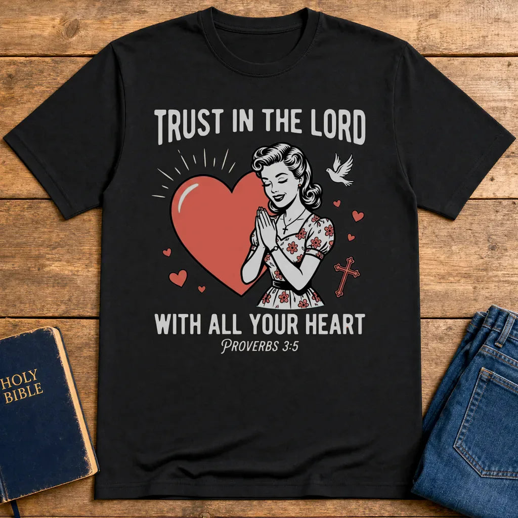Trust In The Lord T-Shirt - Black