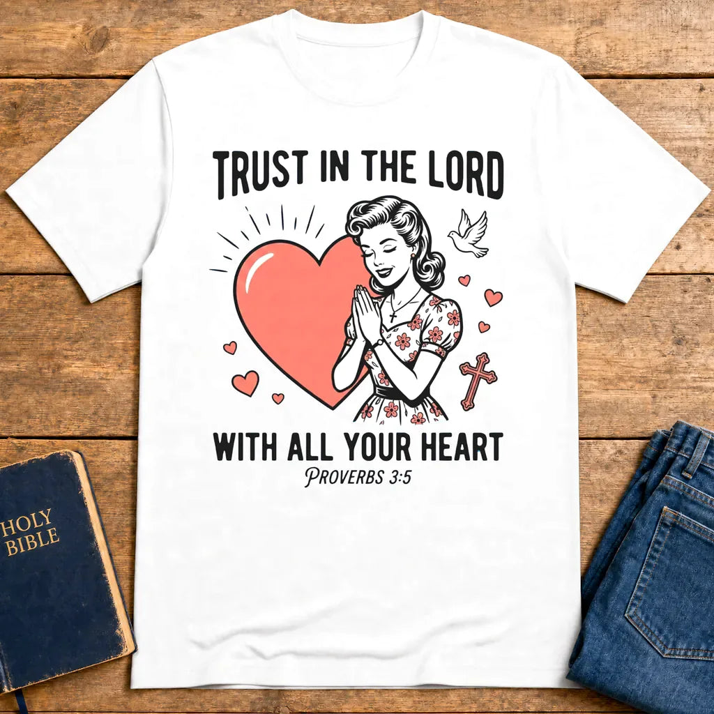 Trust In The Lord T-Shirt - White
